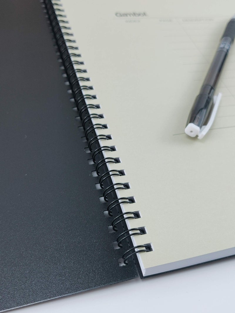 Rayson Double Loop Binding Wires 3/8 Inch - 3 to 1 Pitch Wire Binding Capacity 60 Sheets, 11 inch Length, 32-Loop Black Wire Ring Pack of 100 to Bind Reports and Projects - Image 3